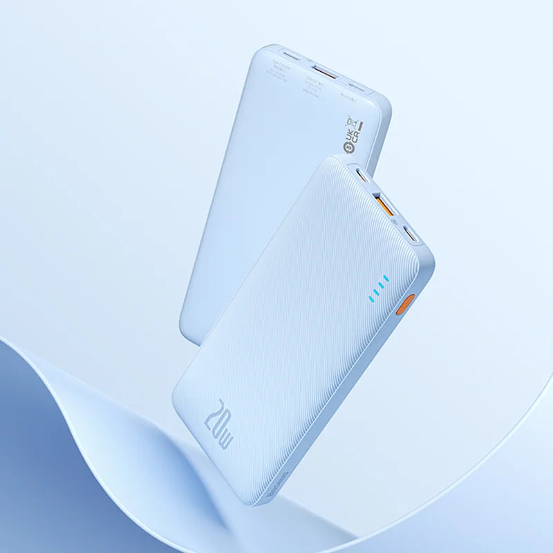 Baseus Airpow 20W Carregador Portátil de Carregamento Rápido – 10000mAh/20000mAh