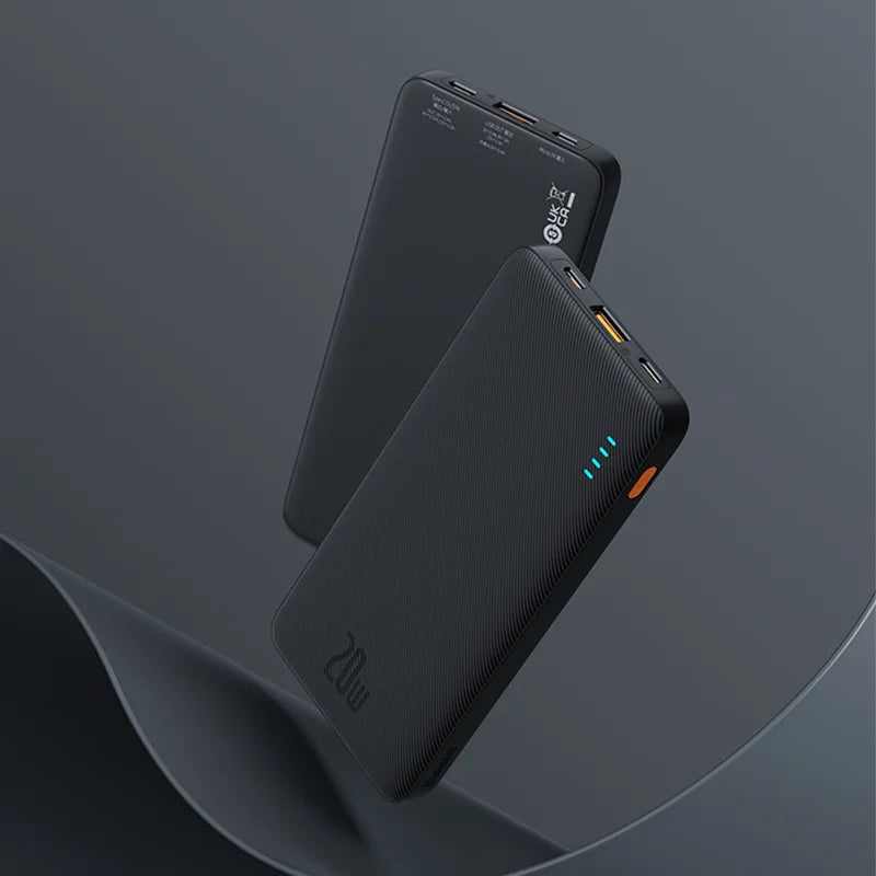 Baseus Airpow 20W Carregador Portátil de Carregamento Rápido – 10000mAh/20000mAh