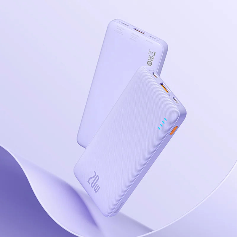 Baseus Airpow 20W Carregador Portátil de Carregamento Rápido – 10000mAh/20000mAh
