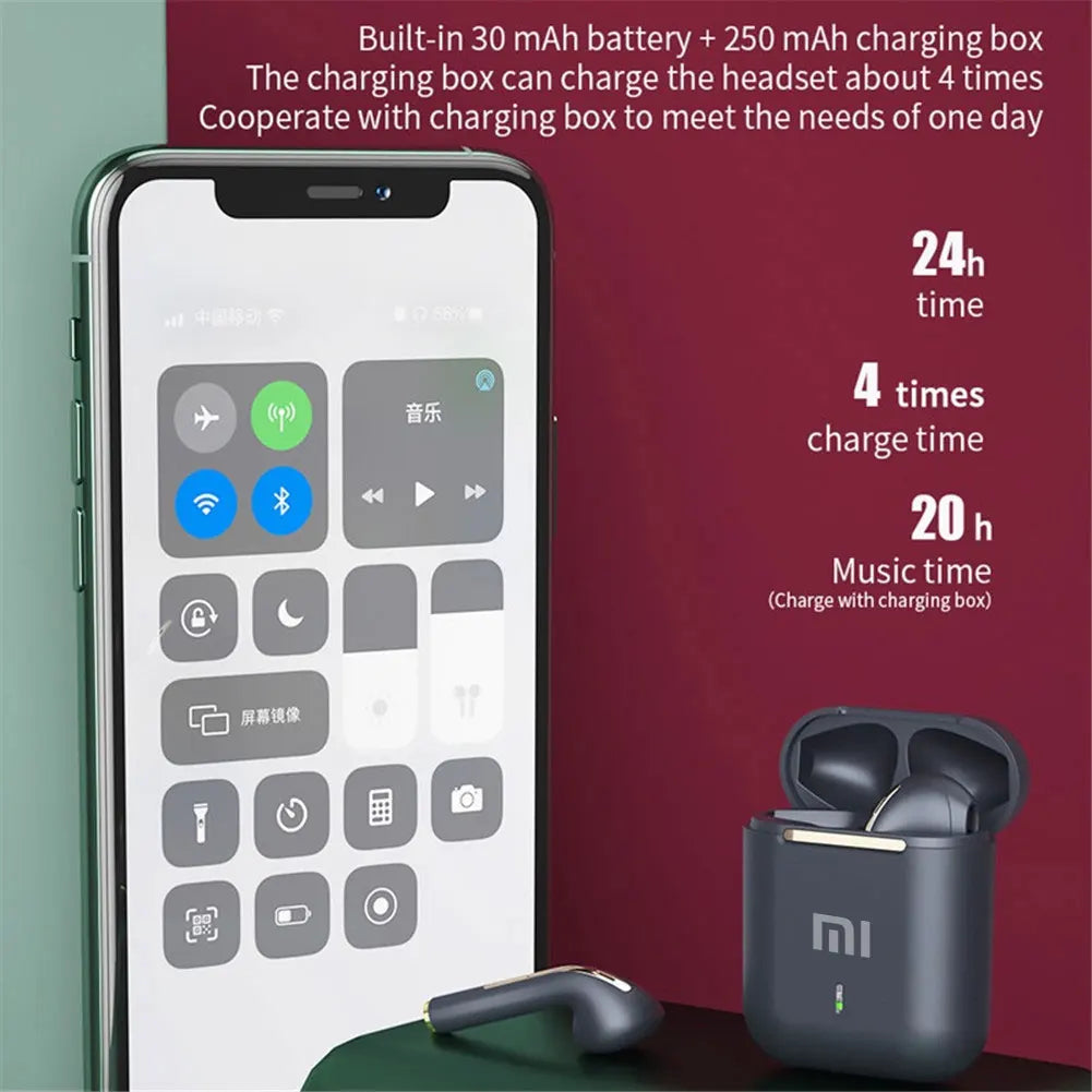 Fones de ouvido Xiaomi J18 True Wireless com cancelamento de ruído