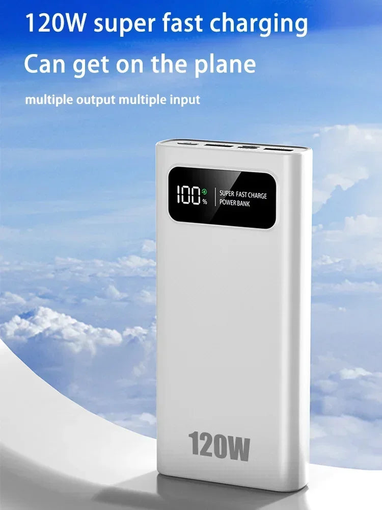 Carregador portátil Xiaomi USB-A/USB-C, 100000 mAh