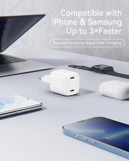 VOLTME 30W GaN III Fast Charger – Compact USB-C High-Speed Adapter