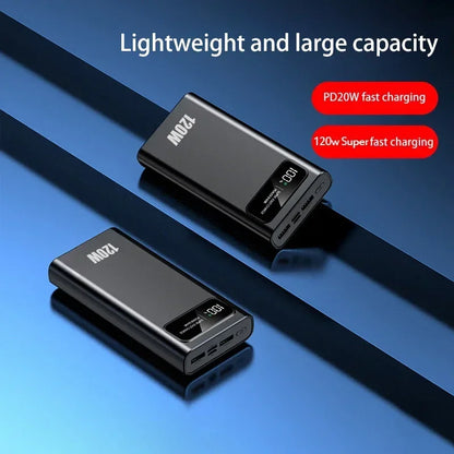 Carregador portátil Xiaomi USB-A/USB-C, 100000 mAh
