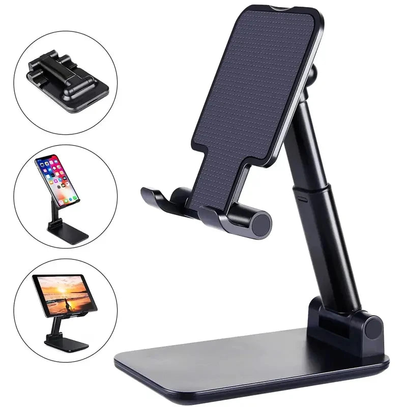 Suporte de mesa ajustável para celular