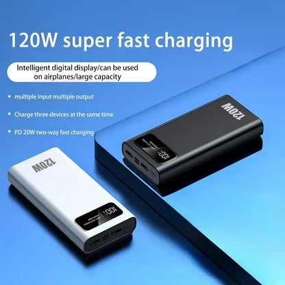Carregador portátil Xiaomi USB-A/USB-C, 100000 mAh