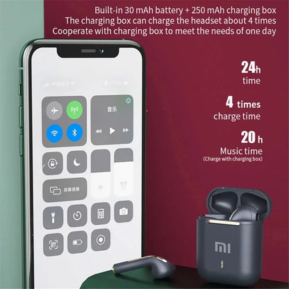 Fones de ouvido Xiaomi J18 True Wireless com cancelamento de ruído