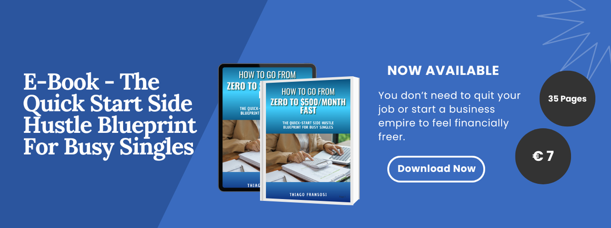 Banner with phone accessories