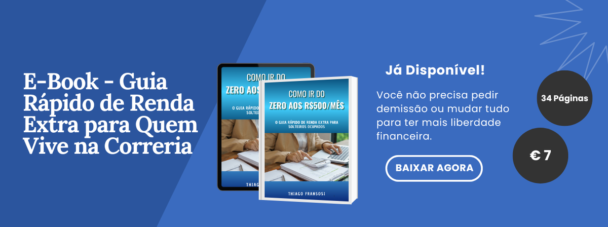 Banner com acessórios para telemóvel